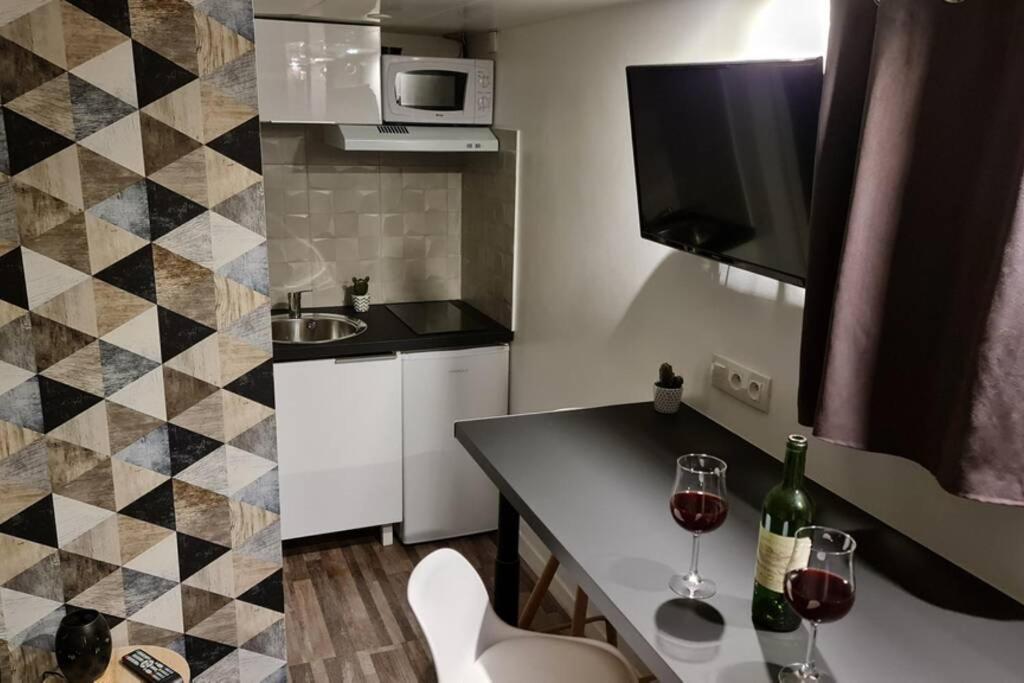 Mignon studio dans maison à la campagne Houldizy Esterno foto